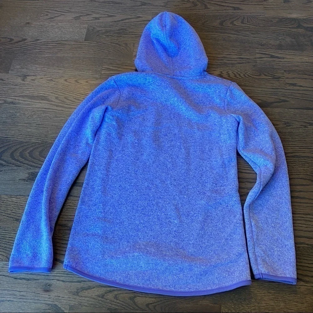 Girls C9 champion hooded long sleeve sweatshirt size XL 14-16 purple